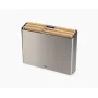 Joseph Joseph Folio Bamboo Conjunto de 3 Tábuas de Corte com Suporte Fino, Cinzento Antracite