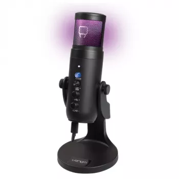 Venom VS2868 Microfone de Streaming LED - Preto