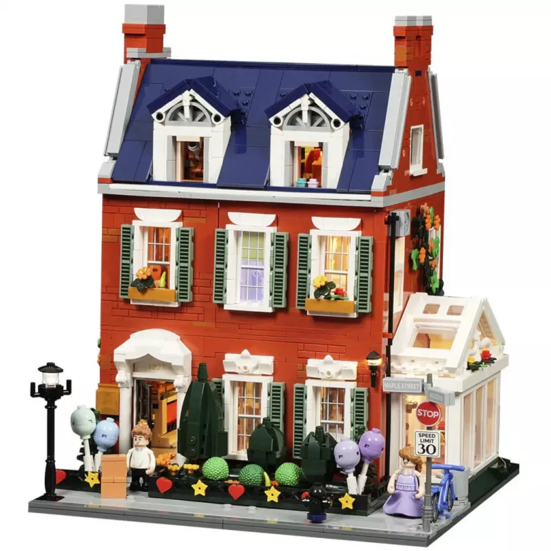 Lumibricks Redbrick Row House