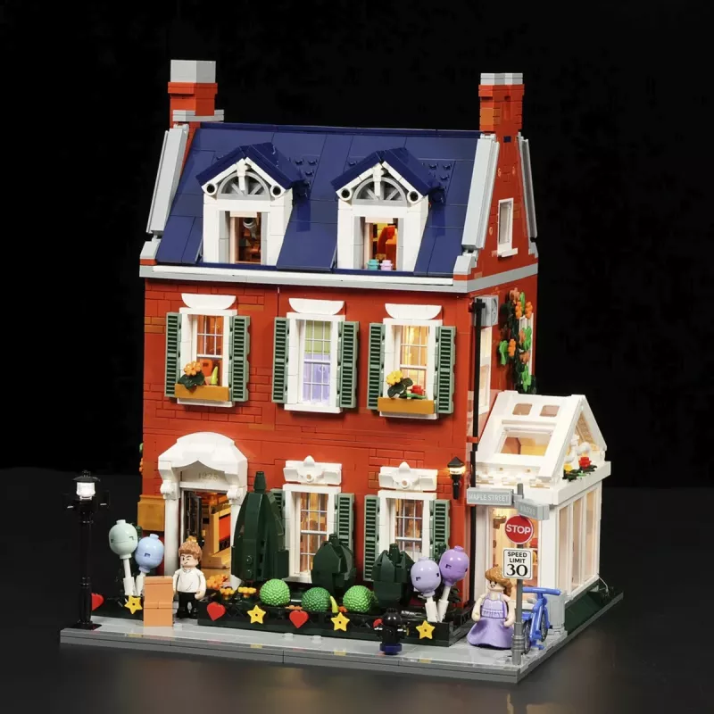 Lumibricks Redbrick Row House