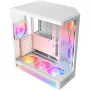NZXT H6 RGB+ 2026 Caixa de Gaming Mid-Tower Airflow Branca Vidro Temperado