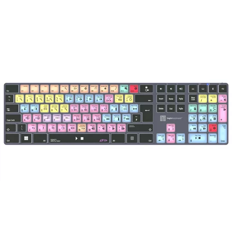 Logickeyboard Avid Pro Tools Titan Teclado UK PC