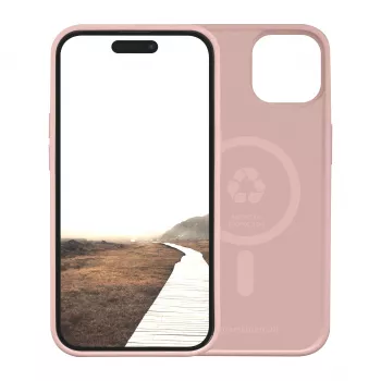 dbramante1928 Monaco Capa Traseira MagSafe para Apple iPhone 15 Plus - Rosé-Sand