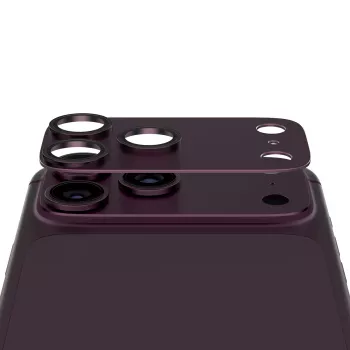 PanzerGlass Fender Proteção de Objetiva de Câmara para iPhone 18 Pro Max - Dark Cherry