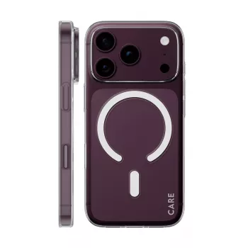 Capa CARE by PanzerGlass Slim para iPhone 17 Pro / 18 Pro transparente com MagSafe