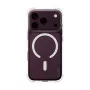 Capa CARE by PanzerGlass Samba para iPhone 17/18 Pro transparente branca MagSafe