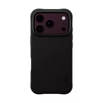 Capa PanzerGlass CARE Samba para iPhone 15 Pro preta MagSafe