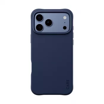 CARE by PanzerGlass Samba Case capa para iPhone 17/18 Pro Max, Italian Blue, MagSafe