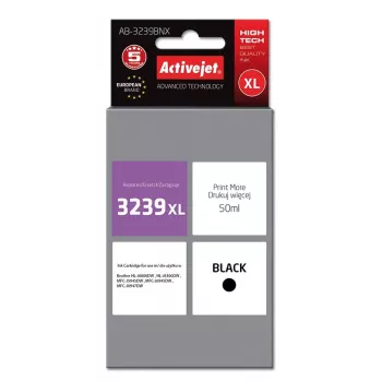 Tinteiro Activejet AB-3239BNX preto (compatível com Brother LC3239XLBk, Supreme, 50 ml)