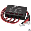 Balanceador de baterias Qoltec 48V para 4 baterias de 12V | 10A | AGM GEL LiFePO4 | LED