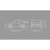 COBI Audi quattro S1 E2 (escala 1:35) conjunto de blocos de construção