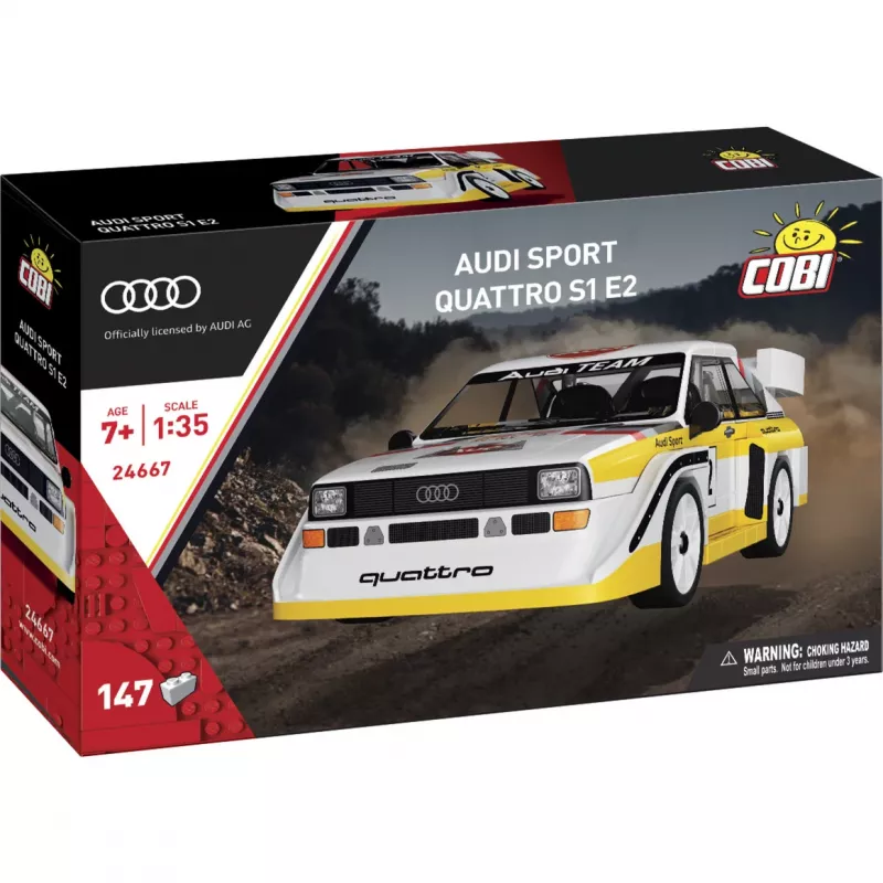 COBI Audi quattro S1 E2 (escala 1:35) conjunto de blocos de construção
