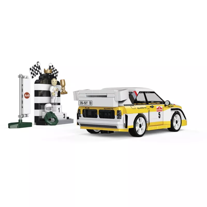 COBI Audi Sport quattro S1 E2 Rally Legend (1985) conjunto de blocos de construção à escala 1:35