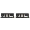 DELTA OVH-8D/SC conversor industrial 8 canais RS-485/422 para fibra ótica monomodo, SC duplex, 20 km, calha DIN