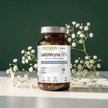 BIOWEN Lactoferrina 96% – 60 cápsulas – suplemento alimentar de lactoferrina bovina de alta pureza