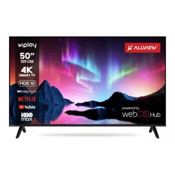 Allview TV Smart QLED 4K UHD 50 Polegadas QL50WiPlay6301-U