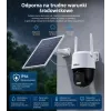 Câmara de segurança rotativa e inclinável DAHUA BP5E 5MP alimentada por energia solar 4G LTE com visão noturna a cores