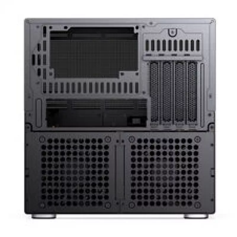 Caixa cubo NAS Jonsbo N6, Micro-ATX, Aço/Mesh, Preto
