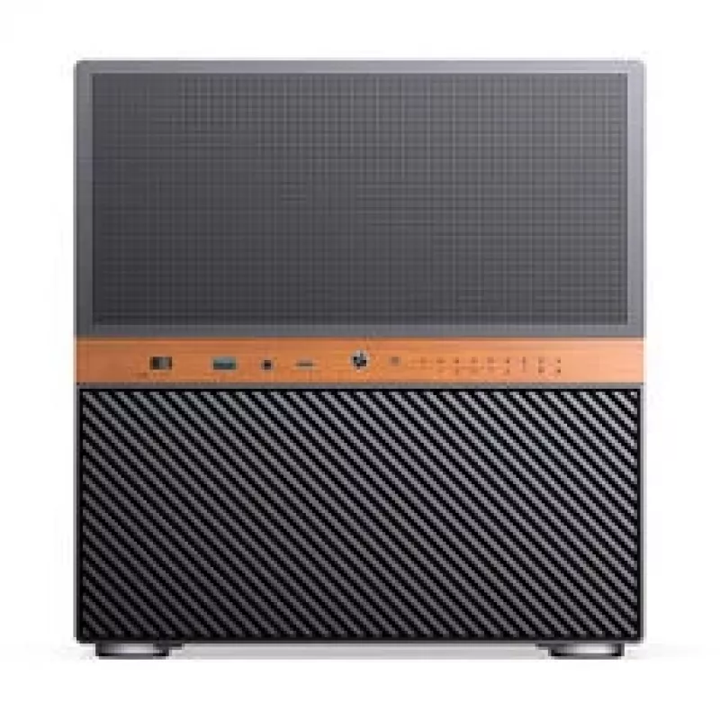 Caixa cubo NAS Jonsbo N6, Micro-ATX, Aço/Mesh, Preto