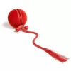 Brinquedo inteligente interativo para animais de estimação Cheerble WICKED BALL DUO2-VINTAGE RED, 2 bolas, carregamento USB-C, resistente a salpicos IP65, 3 modos de jogo, para gatos e cães pequenos