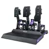 Conjunto de 3 pedais Conspit CPP-Lite com travão Load-Cell, acelerador e embraiagem de efeito Hall, alumínio CNC, USB, PC