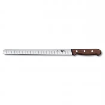 Faca de corte para salmão Victorinox com cabo de madeira 30 cm (5.4120.30)