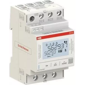 ABB D13 15-M 65 Contador de corrente trifásica, 65 A, ligação direta
