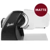 Berkel Homeline HL PLUS 200 Preto Mate Máquina de cozinha elétrica cortadora de fiambre 195 mm