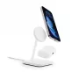 Twelve South HiRise 2 Deluxe Estação de carregamento sem fios Qi2 3-em-1 para iPhone, Apple Watch e AirPods - preto mate