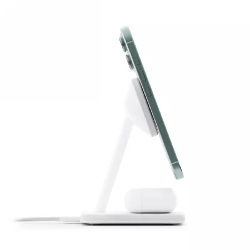 Twelve South HiRise 2 Deluxe Estação de carregamento sem fios Qi2 3-em-1 para iPhone, Apple Watch e AirPods - preto mate