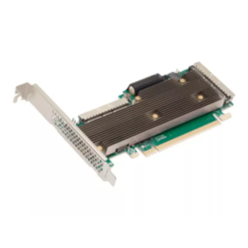 Broadcom MegaRAID 9760W-32i Controlador RAID NVMe/SAS PCIe 5.0 x16, 32 portas internas, 8GB cache, low-profile
