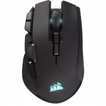 Rato de gaming CORSAIR Ironclaw Wireless SE - 26.000 DPI, ótico, SLIPSTREAM Wireless, Bluetooth, USB, RGB, Preto