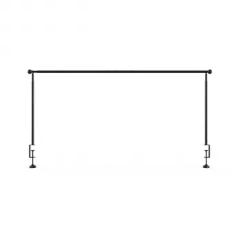 Fio de luzes LED solar NewGarden Garland Lift, 10 esferas, 2,5 m, Preto