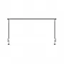 Fio de luzes LED solar NewGarden Garland Lift, 10 esferas, 2,5 m, Preto