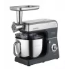 Robot de cozinha planetária CONCEPT RM6000 1900W Taça de aço inoxidável 6,5L, 8 velocidades + Pulse, Prateado/Preto