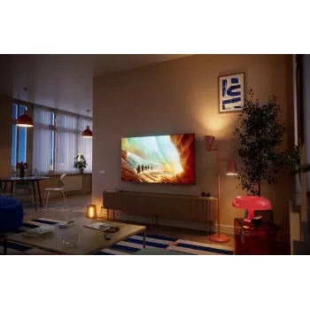 TV Smart LED 4K Ultra HD Philips 55PQS7801/12 de 55 polegadas com Triple-Tuner (preto)