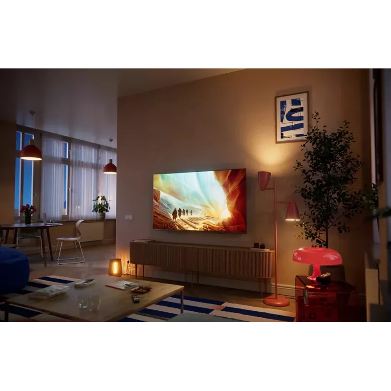 TV Smart LED 4K Ultra HD Philips 55PQS7801/12 de 55 polegadas com Triple-Tuner (preto)
