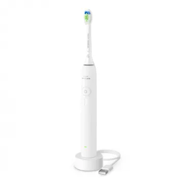 Escova de dentes sónica recarregável Philips Sonicare 3100 Series HX4031/21, branco