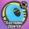 Just Play Skip It Deluxe Petrol - brinquedo de saltar com contador e luzes intermitentes para crianças a partir dos 6 anos