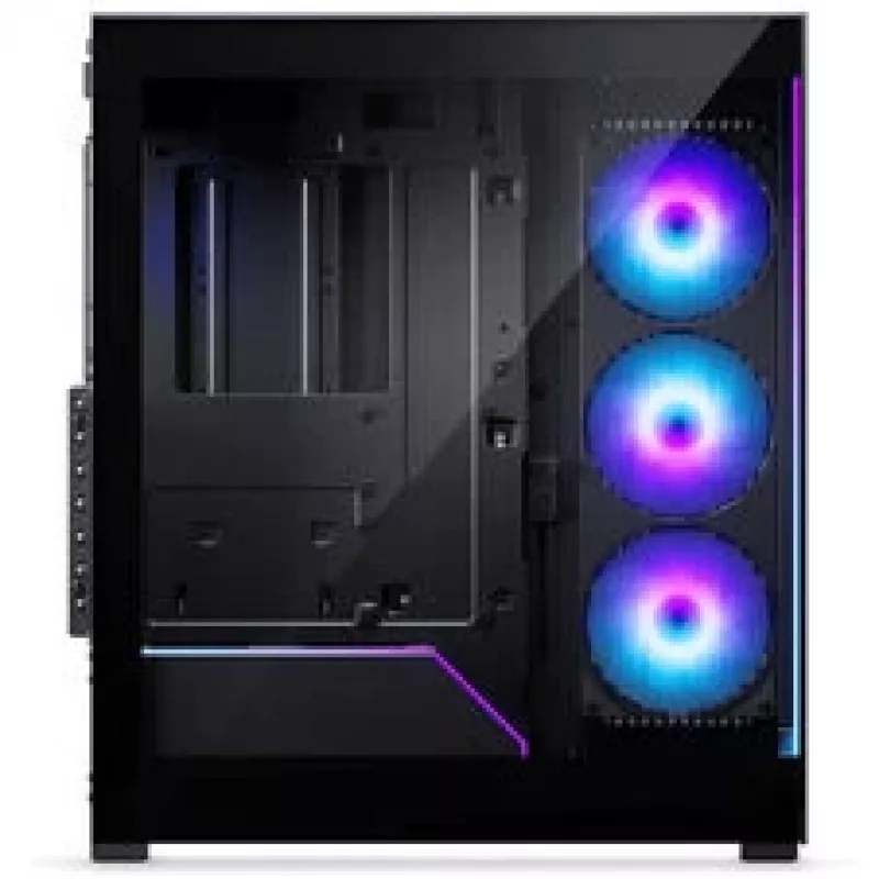 Caixa de PC mid-tower Phanteks NV5X, E-ATX, vidro temperado, ARGB, preto