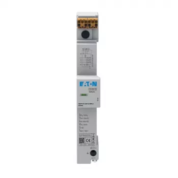 Eaton SPZT123-300/3+NPE-S Tipo 2 Descargador de sobretensão para barramento de 40mm, 3+NPE, 300V, 20kA/40kA