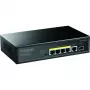 Strong SW5011POE+ Switch Gigabit PoE+ de 8 portas, 120W Budget, Metal, Sem ventoinha