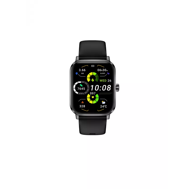 Beafon Watch 103 Smartwatch, retangular, Preto