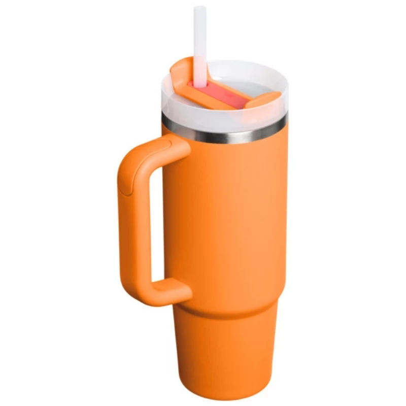 Stanley Quencher H2.O FlowState Copo 0,89 L Goldenrod Coral