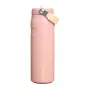 Stanley IceFlow Garrafa com palhinha dobrável 2.0 710 ml Rosa-pêssego