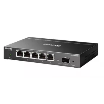 TP-Link Omada ES206X-M2 Easy Smart Switch com 5x portas 2.5G e 1x 10G SFP+