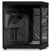 Caixa HYTE Y70 Touch Black Mid Tower com vidro temperado panorâmico e ecrã tátil de 14,1 polegadas, ATX/E-ATX, suporte vertical para GPU