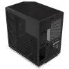 Caixa HYTE Y70 Touch Black Mid Tower com vidro temperado panorâmico e ecrã tátil de 14,1 polegadas, ATX/E-ATX, suporte vertical para GPU