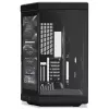 Caixa HYTE Y70 Touch Black Mid Tower com vidro temperado panorâmico e ecrã tátil de 14,1 polegadas, ATX/E-ATX, suporte vertical para GPU