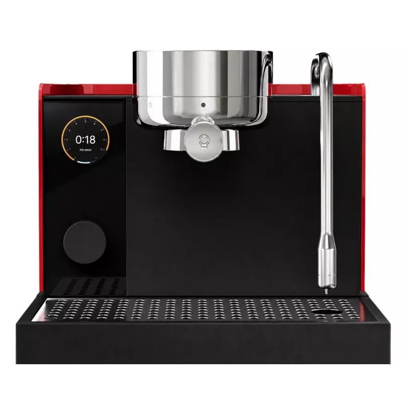 Fellow Espresso Series 1 máquina de café espresso com porta-filtro, Cherry Red